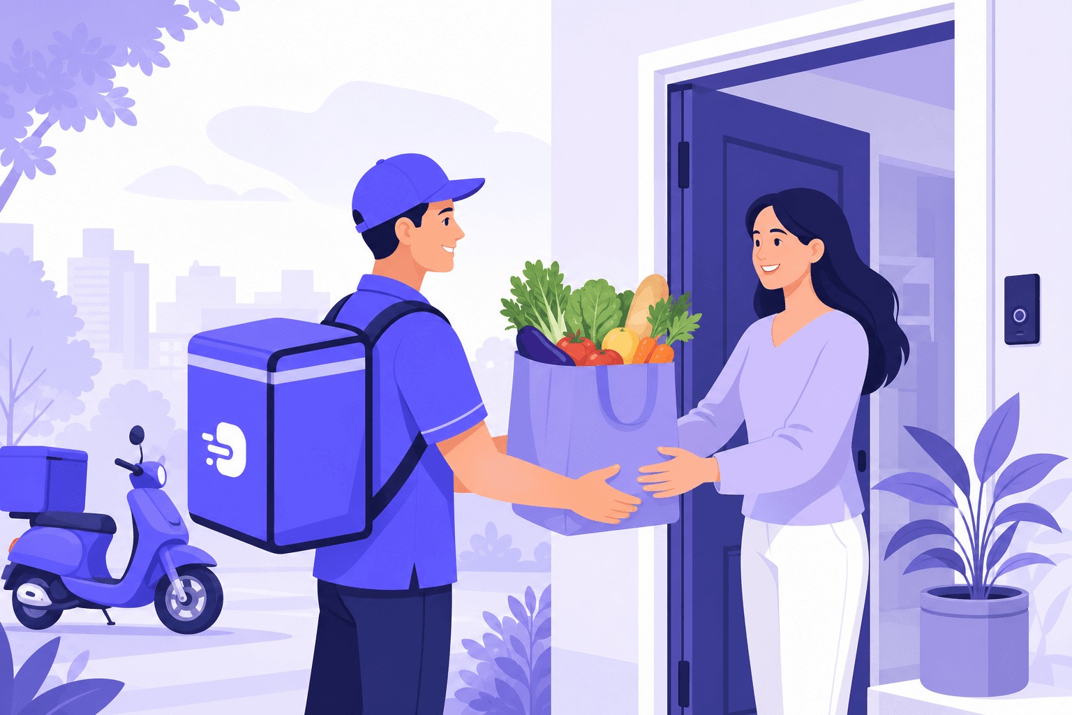 Grocery delivery management
