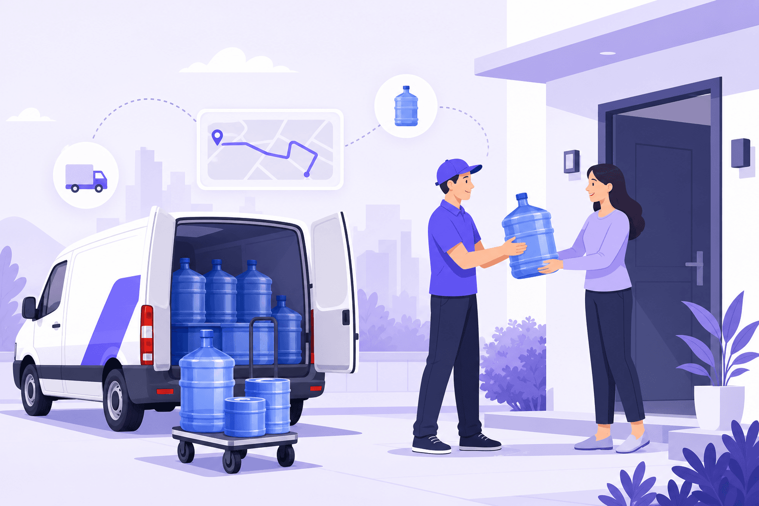 Water delivery management